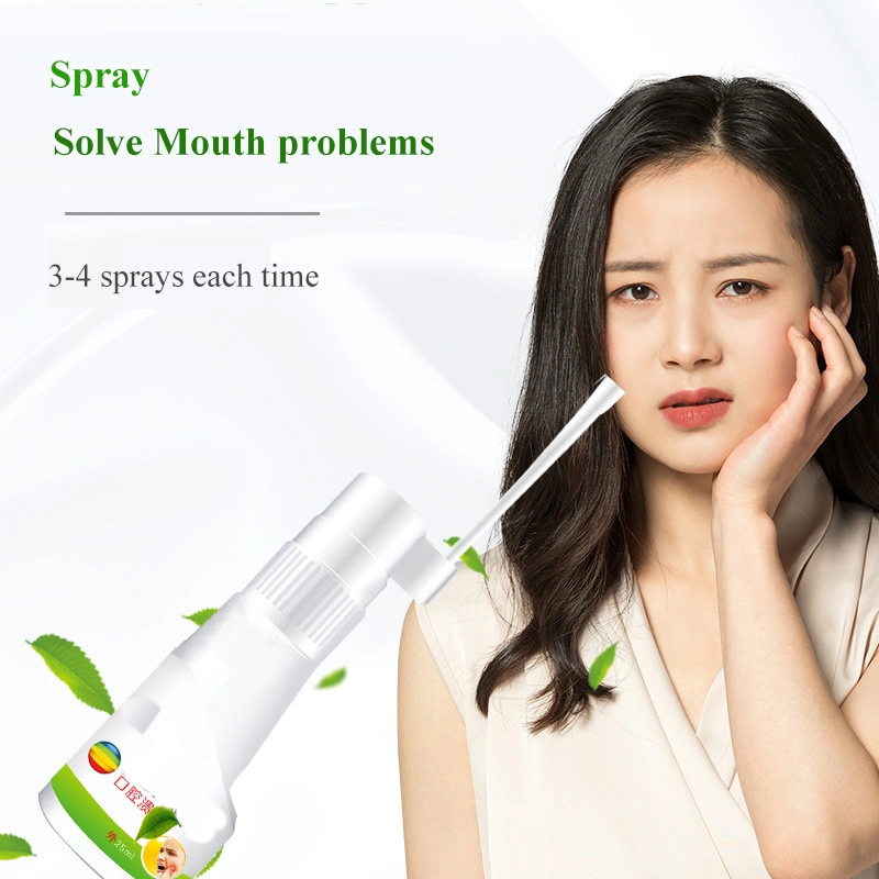 Mouth Spray Oral Ulcer Throat Inflammation, Sore Throat Phyryngitis Medical Device
