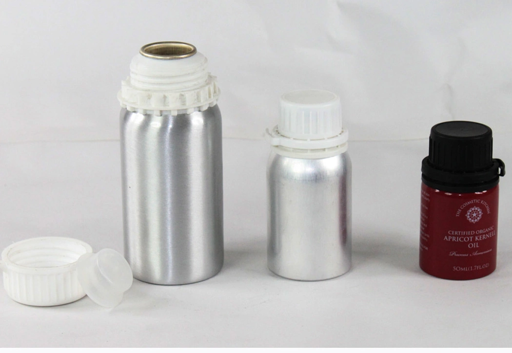 Wholesales Empty 50ml Il Aluminum Chemical Liquid Essential Oil Bottles with Tamper Evident Lid