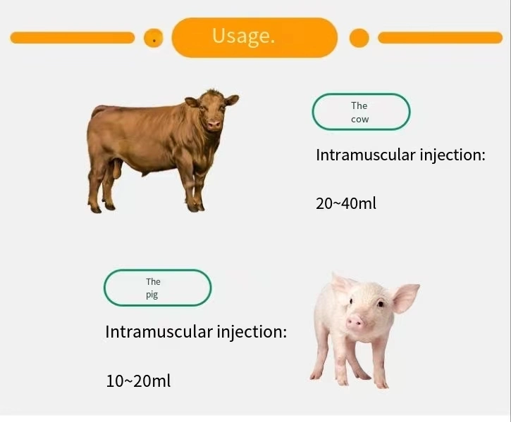 Veterinary Medicine Animal Heat Toxin Xianfeng Injection Shuanghuanglian Antiviral Swine Cattle Sheep Dog Cat Rabbit Cold Pneumonia Influenza Fever