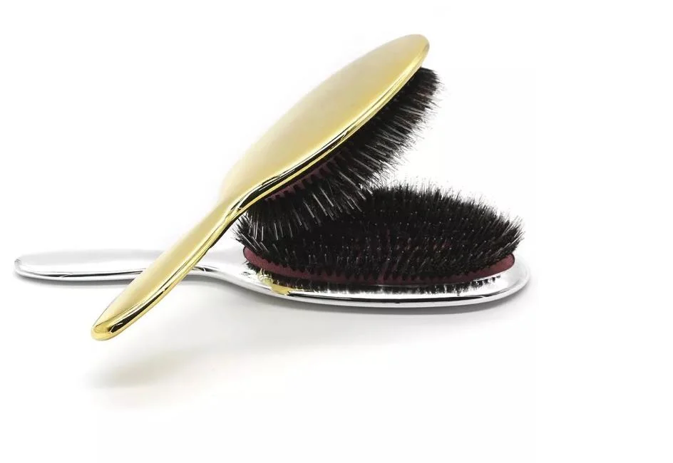 Yaeshii Natural Borstel Nylon Hair Extensions Women Boar Bristle Barber Hair Brushes Styling Tool for Women