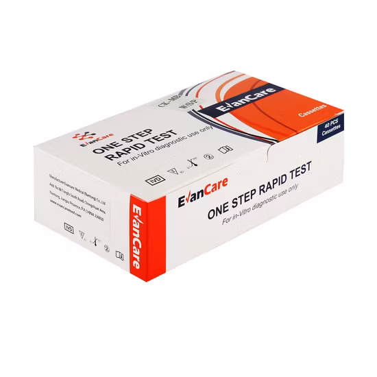 Evancare′s CE Marked Cardiac Marker Test Panel 3 in 1 Ctni/Myo/Ck-MB