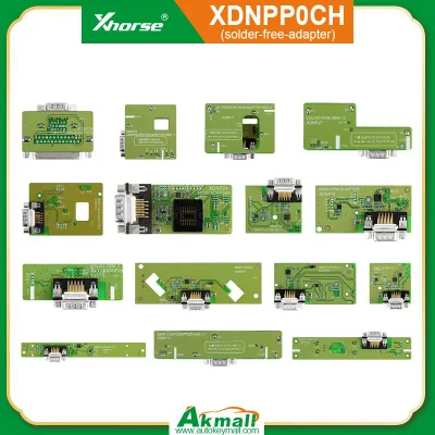 Xhorse Solder-Free Adapters and Cables Full Set Xdnpp0CH 16PCS for Mini Prog and Key Tool Plus